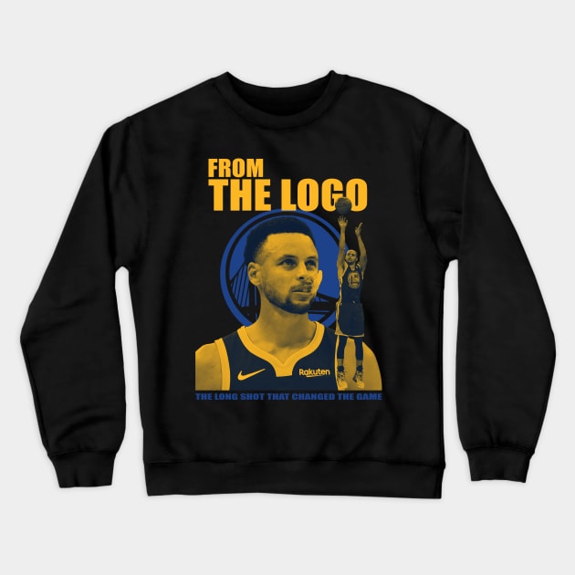 Steph Curry - From the logo Crewneck Sweatshirt by zamtex